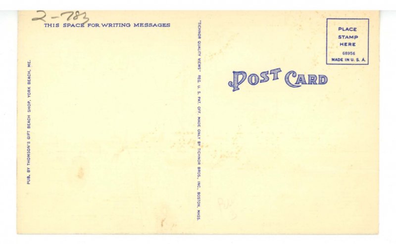 ME - York Beach.  Boon Island Lighthouse