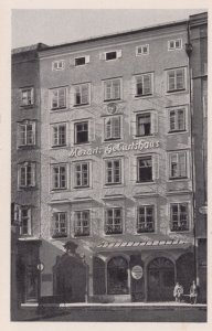 Mozart Geburtshaus House Of Birth in Salzburg Postcard