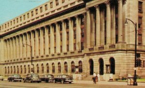 USA United States Post Office Customs House Louisville Kentucky Postcard 07.71