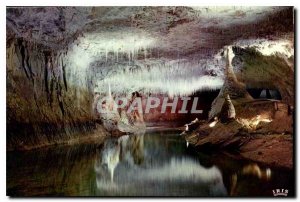 Postcard Modern Cave Choranche Isere Site class gallery with fistula