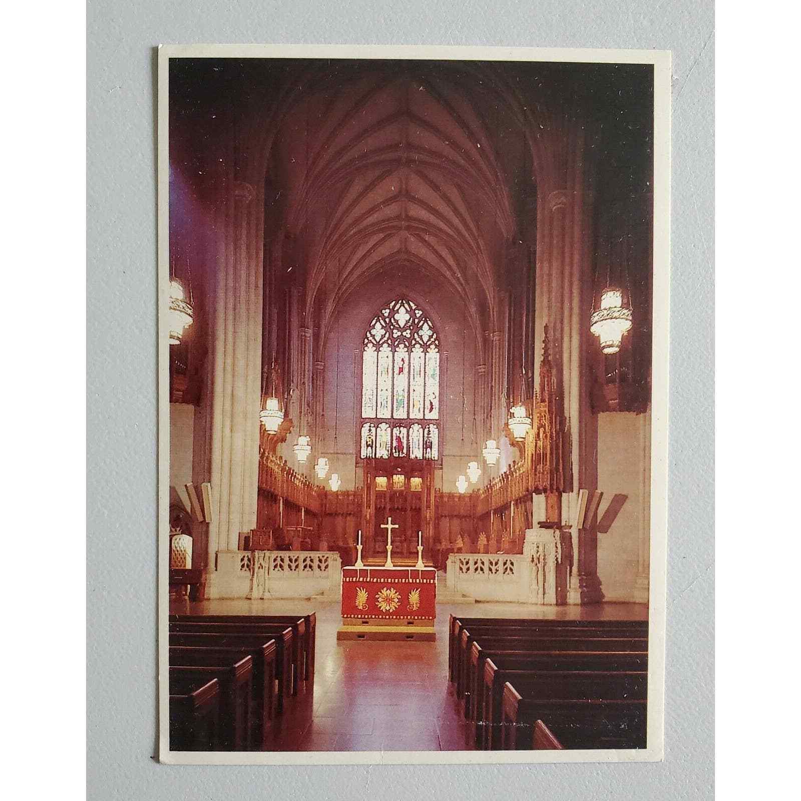 duke university chapel interior