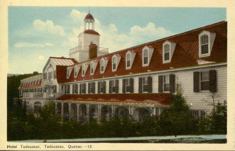 Canada - Quebec, Tadoussac. Hotel Tadoussac