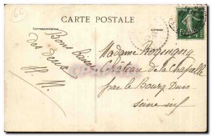 Old Postcard Canigou Vu Perpignan