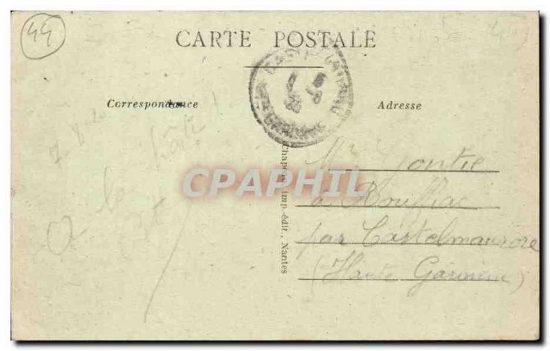 Guerande Postcard Converted pits and Ste Anne