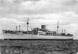 MN Anna C Costa Line Ship 1951 