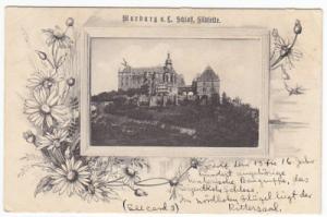 GERMANY, MARBURG, SCHLOSS, VINTAGE PC
