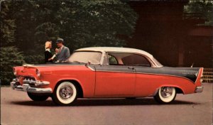 1956 Dodge Custom Royal Lancer Classic Car Ad Advertising Vintage Postcard