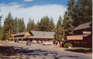 Camp Richardson Resort LAKE TAHOE, CA Roadside 1950s Chrome Vintage Postcard