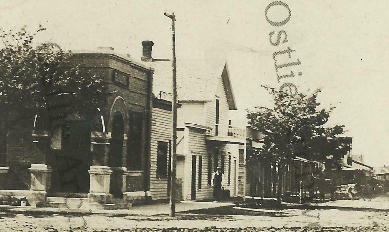 Athol KANSAS RP1909 MAIN STREET nr Smith Center Phillipsburg Osborne GHOST TOWN?