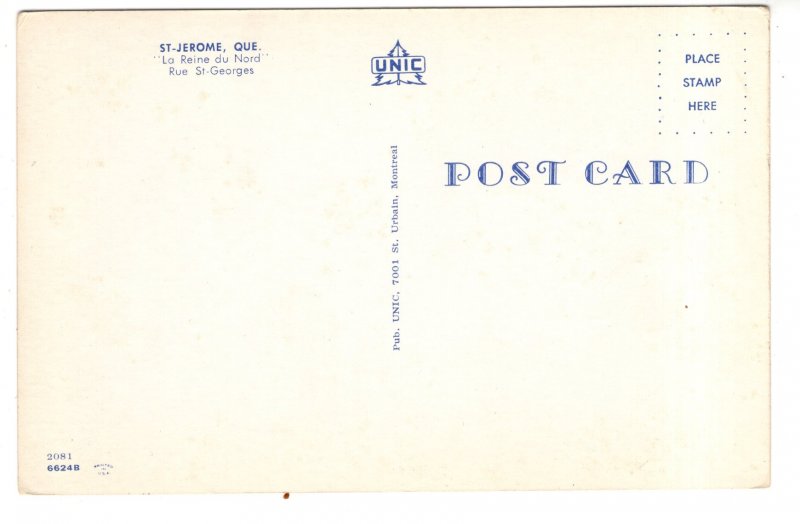 Downtown St-Jerome, Quebec, Cary Grant Movie Marquee