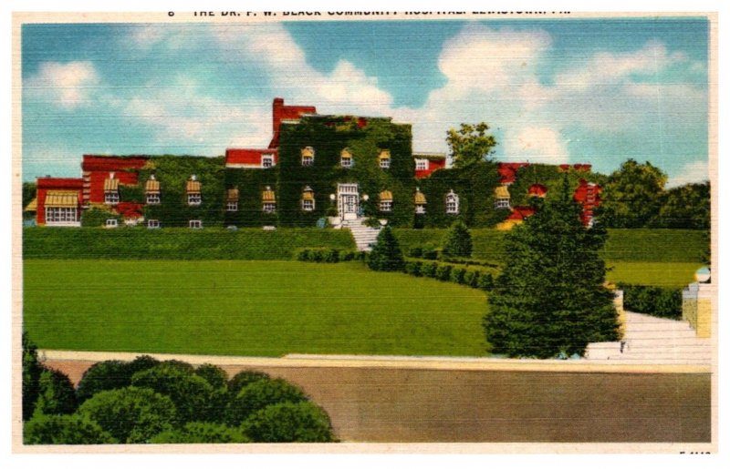 Pennsylvania   Lewistown , Dr.F.W.Black community Hospital