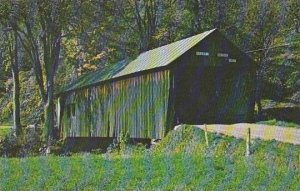 Covered Bridge Old Covered Wooden Bridge Known As The Cilley Bridge Tunbridge...