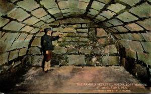 Florida St Augustine Fort Marion The Secret Dungeon Curteich