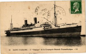 CPA St-NAZAIRE - L'Espagne de la Compagnie générale Transatlantique (250948)