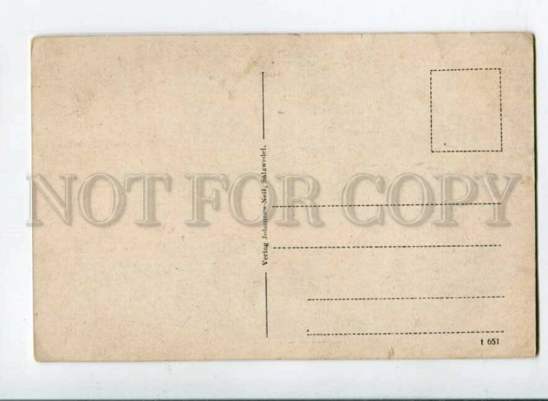 3102440 GERMANY Salzwedel Blick durchs Neuperver Tor Vintage PC