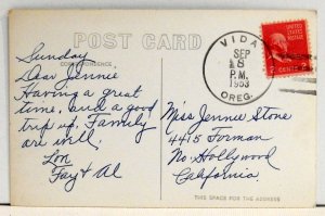 McKenzie Pass - Ore. Snow Depth 35' - Postcard