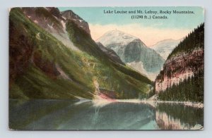 Lake Louise and Victoria Glacier Alberta Canada UNP  DB Postcard P28