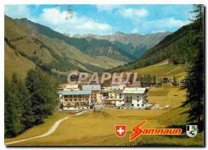 Postcard Modern Samnaun