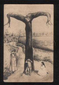 3060586 ALPHABET Letter T Nymph & Boy CUPID old PHOTO Collage