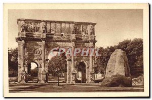 Old Postcard Roma Arco di Costantino