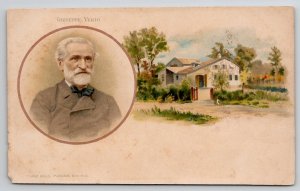 Giuseppe Verdi Opera Composer Franz Huld Postcard L38