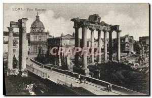 Old Postcard Roma Foro Romano