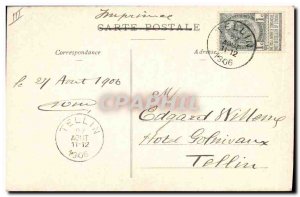 Old Postcard Han Caves Lake boarding