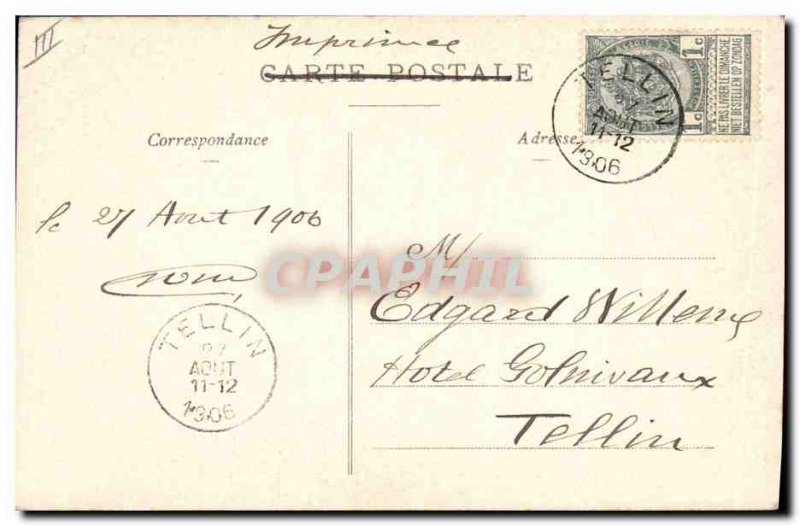 Old Postcard Han Caves Lake boarding