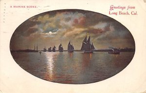 A Marine Scene Long Beach CA