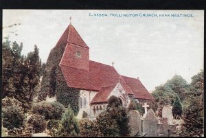 Sussex Postcard - Hollington Church, Near Hastings RS799