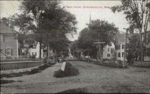 Kennebunkport ME Main St. c1910 Postcard