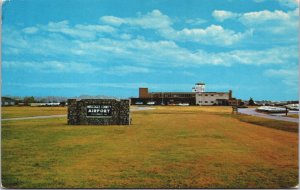 Muscogee County Airport Columbus Georgia Vintage Postcard C127