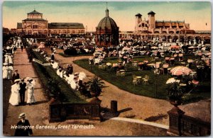 Wellington Gardens Great Yarmouth Norfolk England Popular Attractions Postcard