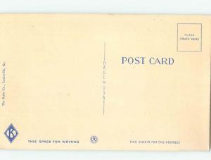 Unused Linen PARK SCENE Louisville Kentucky KY H2383