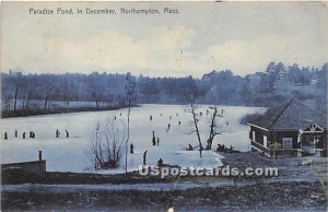 Paradise Pond in December - Northampton, Massachusetts MA