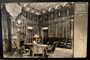 Vintage Postcard 1907-1915 Governor's Room, State Capitol, Harrisburg, PA