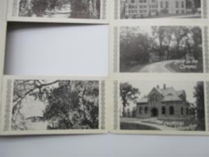 Multi View Folding Colgate University, Hamilton New York c1912 Postcard L10