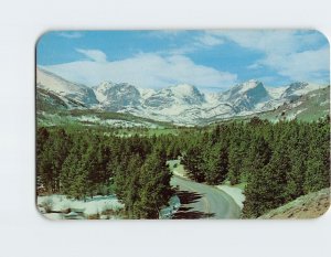 Postcard Early Summer Bear Lake Road Rocky Mountain National Park Colorado USA