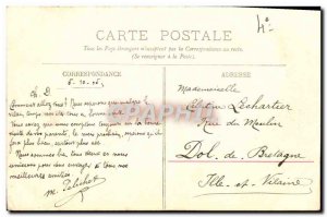 Old Postcard Paris Ile Saint Louis View On The Seine Boat Peniche