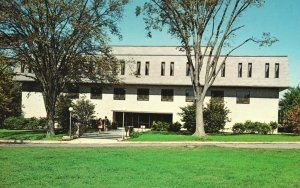 Vintage Postcard Ballentine Hall College Of Business Administration Rhode Island