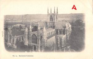 uk17206 rochester cathedral real photo  uk