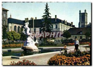 Modern Postcard Troyes Aube The Prefecture basin