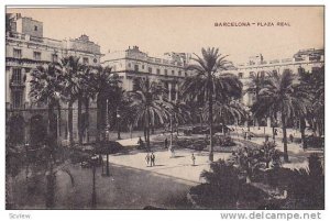 BARCELONA, Plaza Real, Cataluna, Spain, 00-10s