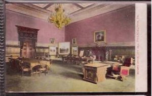Pa Philadelphia City Hall Mayors Office 1909