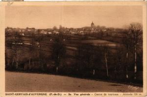 CPA St-GERVAIS-d'Auvergne Sa vue générale - Centre de Tourisme (408192)