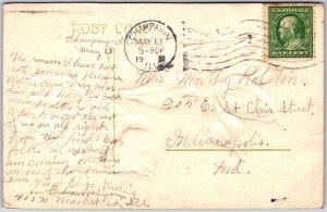 Congratulations, Embossed Purple Iris Flower Floral Design, Vintage Postcard