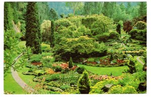 Sunken Gardens, Butchart, Victoria, British Columbia, 1970