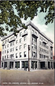 Postcard WV Hinton - Hotel McCreery