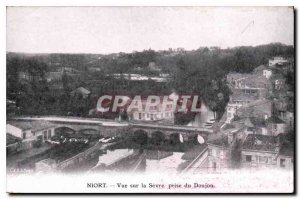 Old Postcard Niort View Sevre Dungeon decision