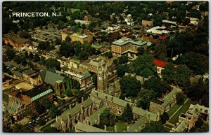 Princetown Mercer County New Jersey NJ Panorama of Buildings & Highways Postcard